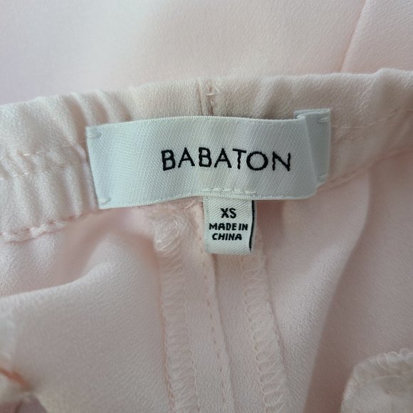 Babaton Pale Pastel Peach Pant XS - Picture 5 of 7